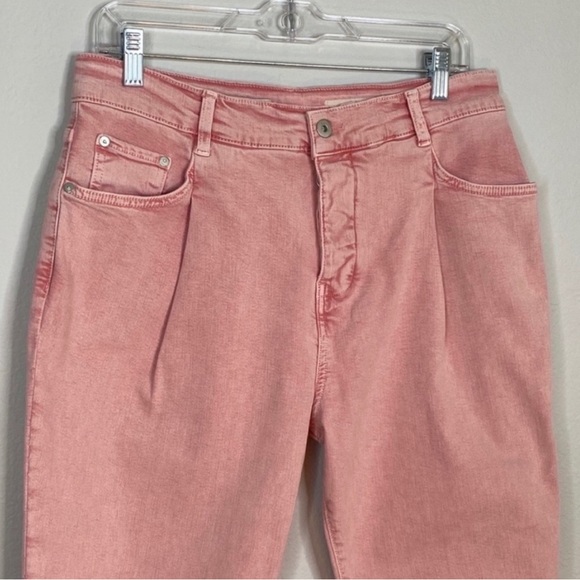 NWT Anthropologie Pilcro And The Letterpress Pink High Waist Jeans size 29 or 30 - Picture 8 of 14